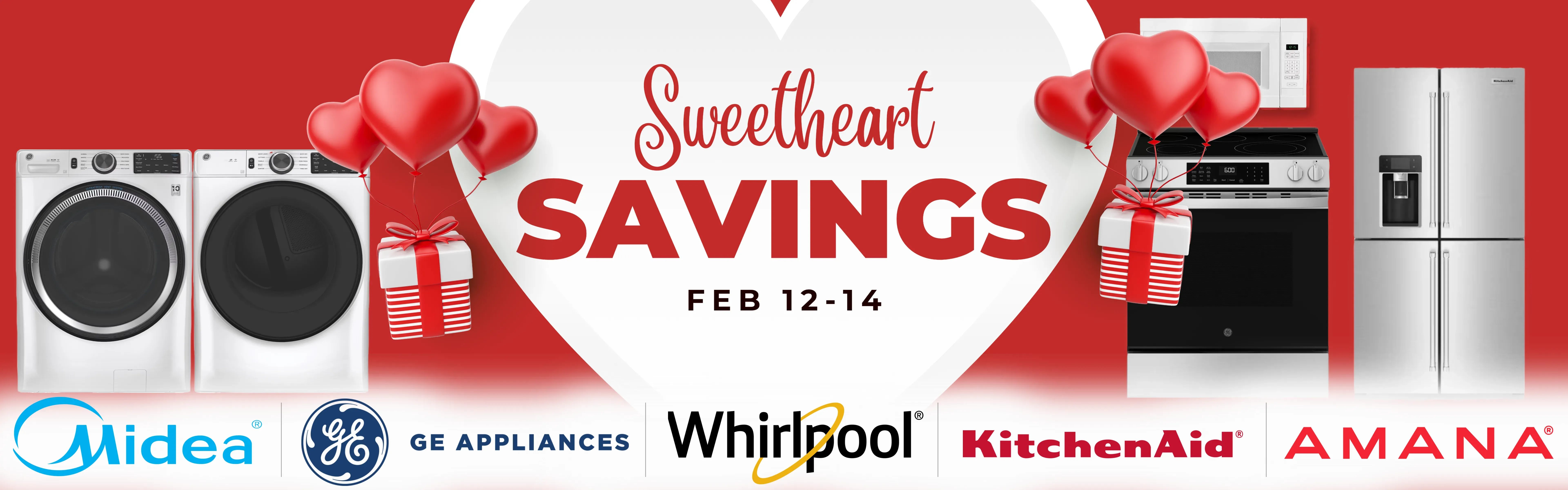 Sweetheart Savings Sale 12-14th